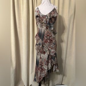 NWOT Vintage BEBE paisley dress